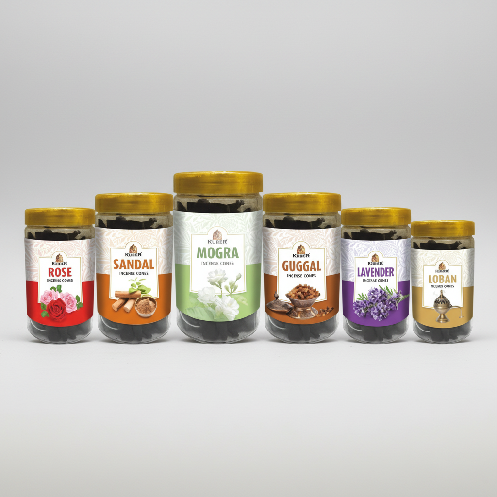 Cone Jar Collection (Pack of 6)