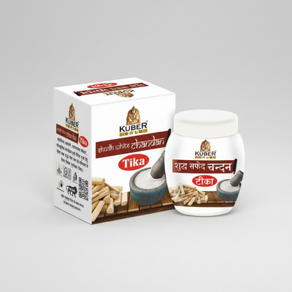 Kuber Gold Tika product packaging on a white background