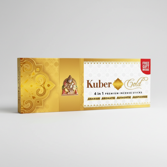 Kuber Candles packaging on a white background
