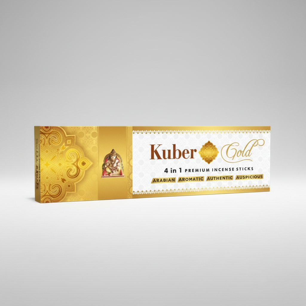 Kuber Gold product packaging on a white background